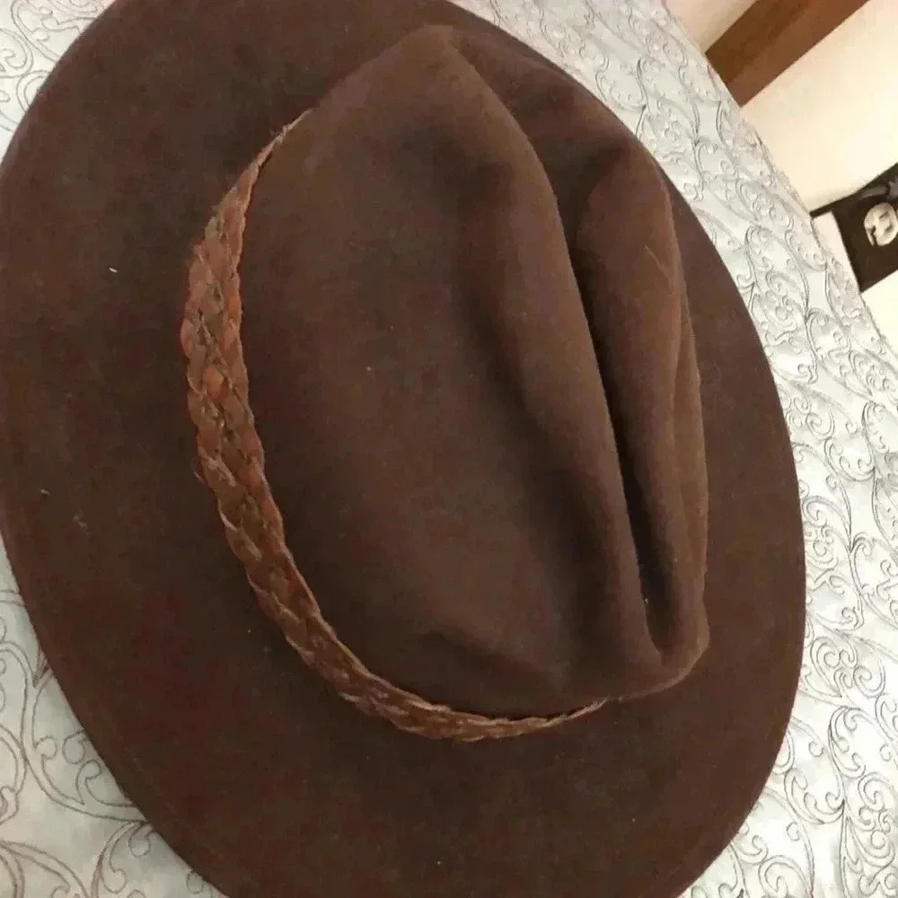 Seeburger Felt Hat with Braided Brim Band